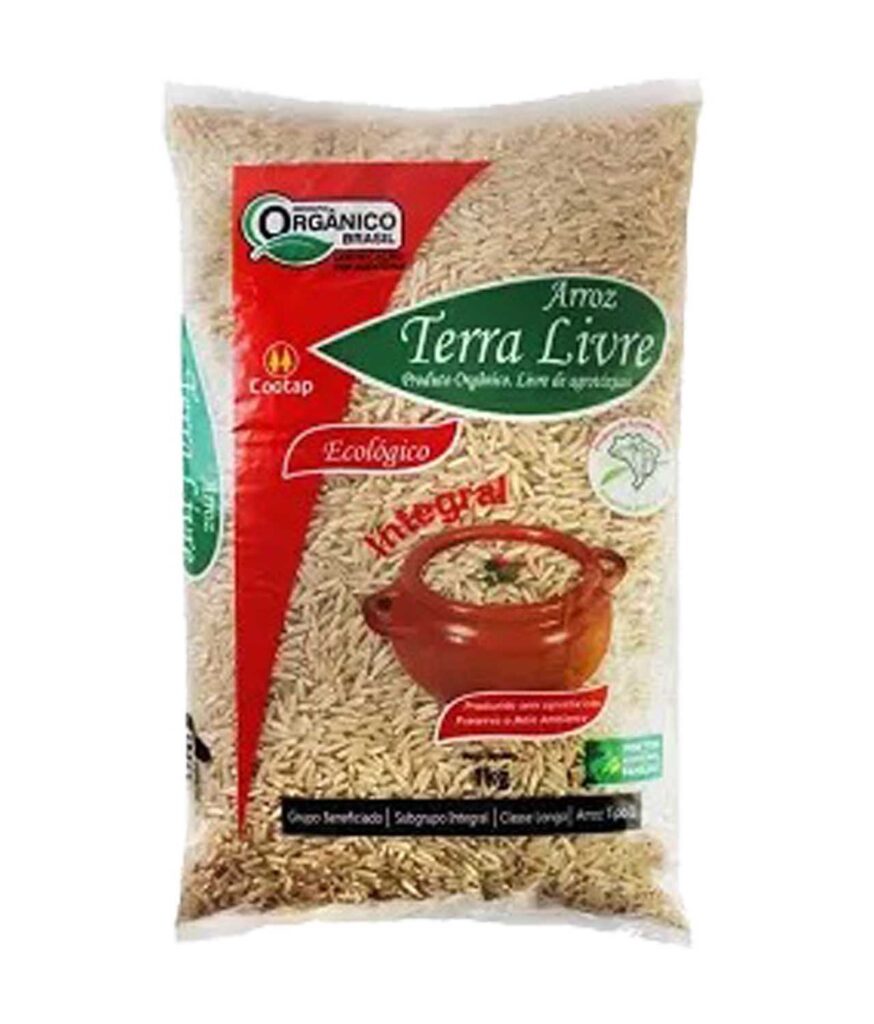 Arroz Agulhinha Integral Org Nico Kg Origem Org Nica Local Farmers