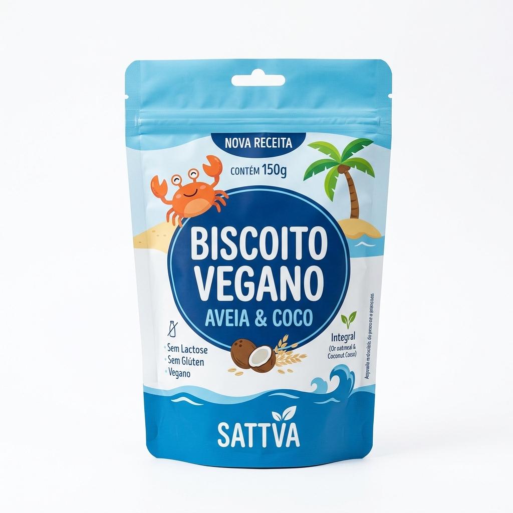 Biscoito de Aveia e Coco