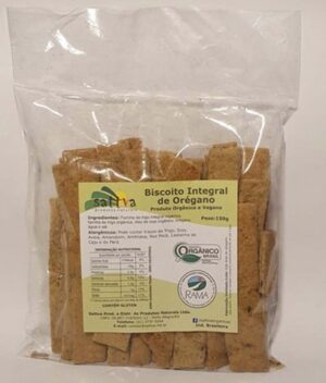 Biscoito Integral de Orégano Orgânico