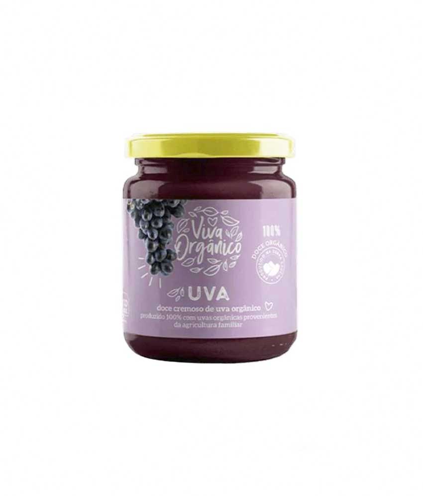 KIT 2 DOCE CREMOSO DE UVA (CHIMIA) ORGÂNICO MARIANI 280 G